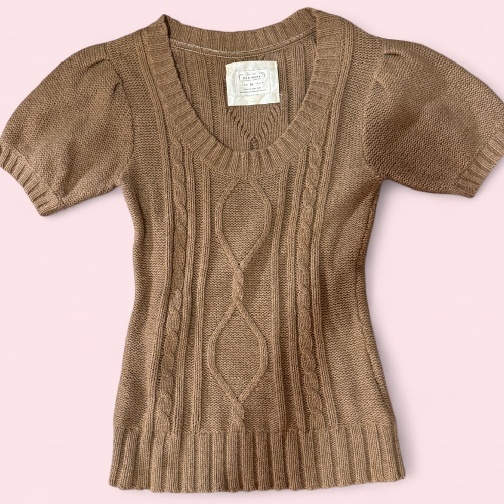 Old Navy Brown Sweater Top